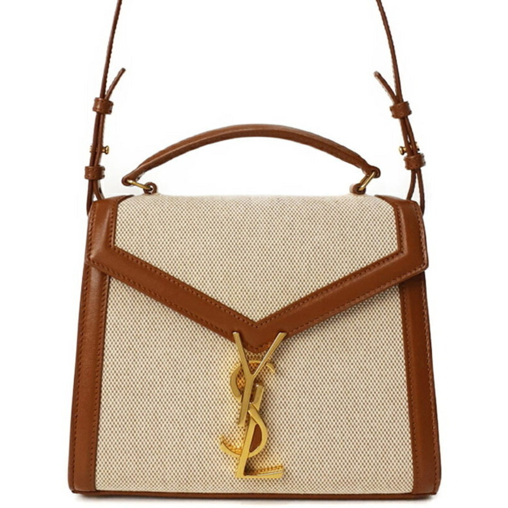 SAINT LAURENT Paris Saint Paris Cassandra Top Handle Bag
